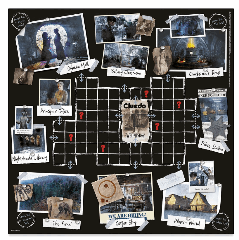 Cluedo Wednesday Edition Board Game