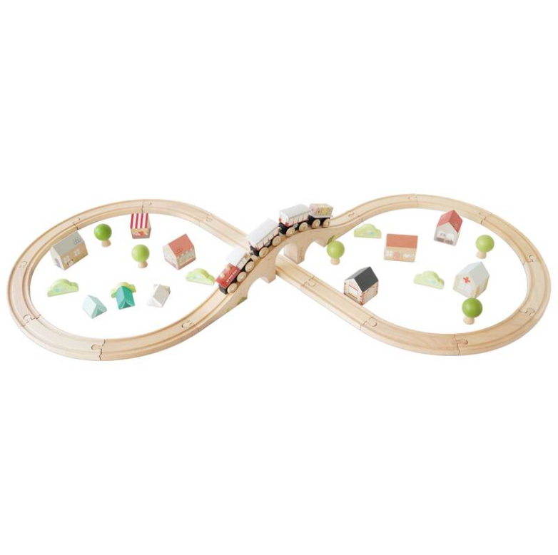 Le Toy Van Figure of Eight Train Set 49pc