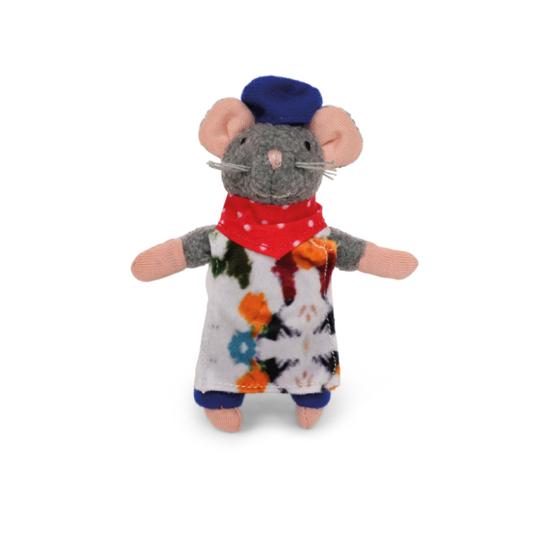 Sam & Julia Plush Artist Mouse
