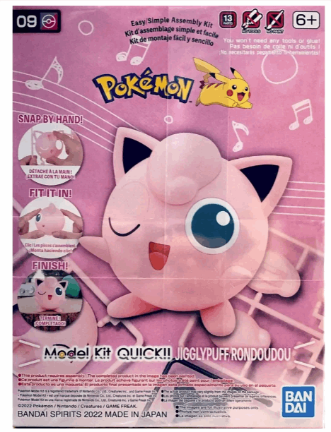 Bandai Pokemon Model Kit Quick JIGGLYPUFF Art & Craft Kits
