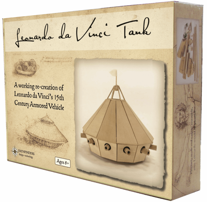 Pathfinders Da Vinci Tank Construction Toy
