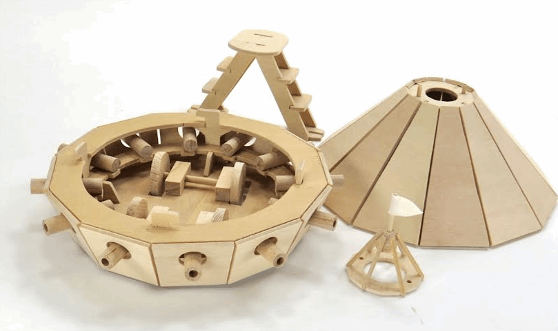 Pathfinders Da Vinci Tank Construction Toy