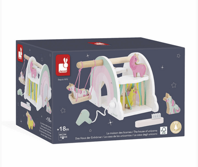 Janod Unicorn Play House Social Play