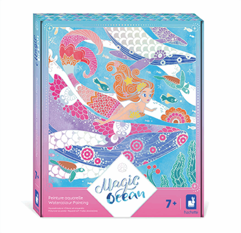 Janod Magic Ocean Watercolour Painting Set Art & Craft Kits