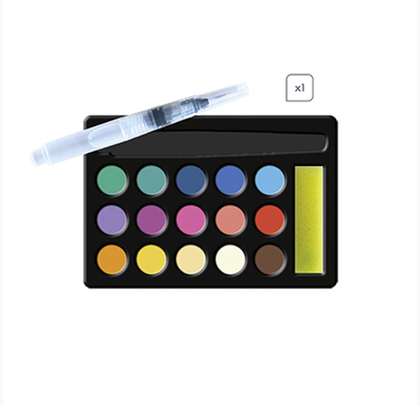 Janod Magic Ocean Watercolour Painting Set Art & Craft Kits