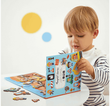Load image into Gallery viewer, Janod Magnetic Story Building Site Construction Toy
