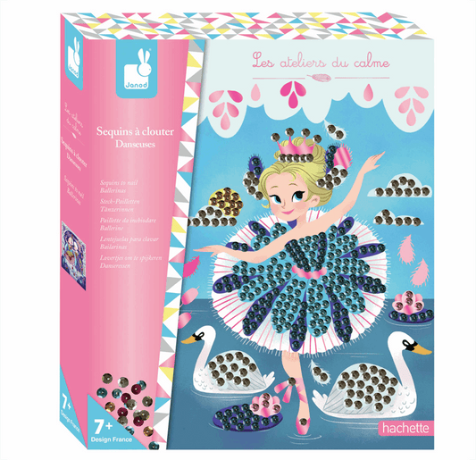 Janod Sequin Ballerina Art & Craft Kits