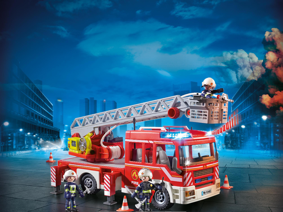 Playmobil Fire Engine with Ladder 9463