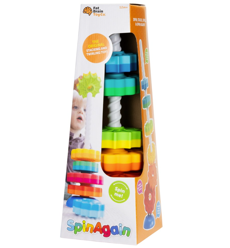 Fat Brain Toys Spin Again toddler toy