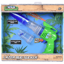 Load image into Gallery viewer, Wild Adventure Lazer Bug Sucker Outdoor Play
