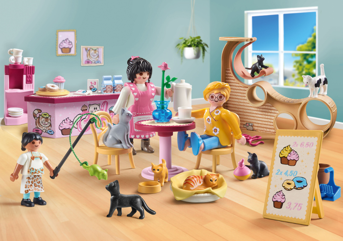 Playmobil Cat Cafe  71744