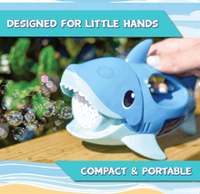 Load image into Gallery viewer, MAXX Bubbles Handheld Shark Bubbler bubble blower
