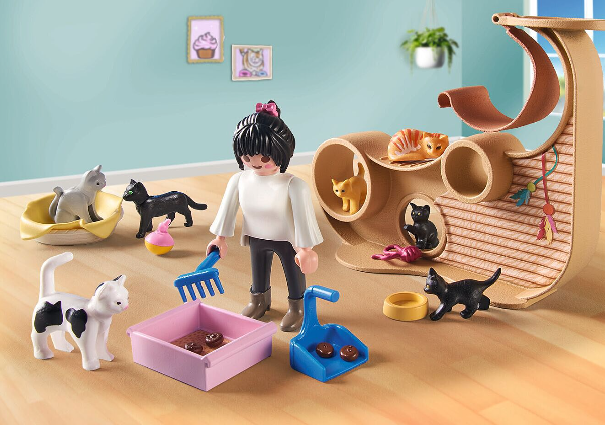 Playmobil Cat Cafe  71744