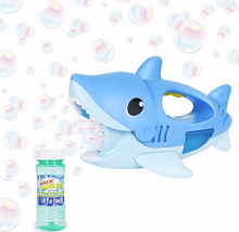 Load image into Gallery viewer, MAXX Bubbles Handheld Shark Bubbler bubble blower
