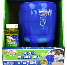 Load image into Gallery viewer, MAXX Bubbles Super Bubble Jet Blue bubble blower
