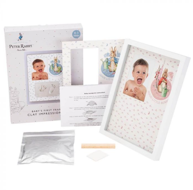 Peter Rabbit Baby Hand/Foot Clay Frame Gift Set Baby Toy