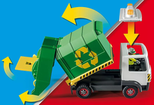 Load image into Gallery viewer, Playmobil Garbage Truck
