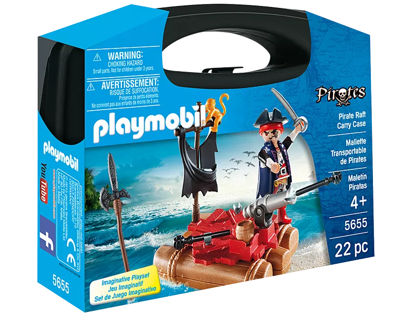 Playmobil Pirate Raft Carry Case  5655