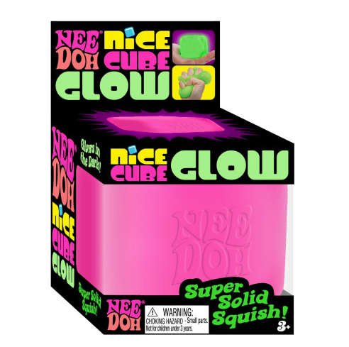 Schylling Nee Doh Nice Cube Glow Sensory Needs