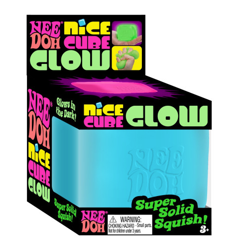 Schylling Nee Doh Nice Cube Glow Sensory Needs