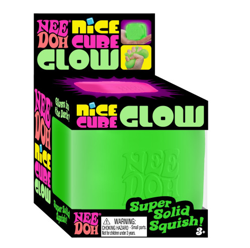 Schylling Nee Doh Nice Cube Glow Sensory Needs