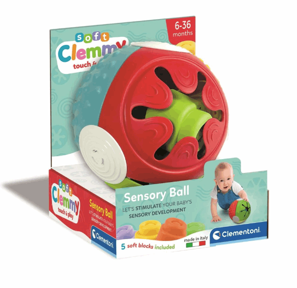 Clementoni Soft Clemmy Sensory Ball Baby & Toddler