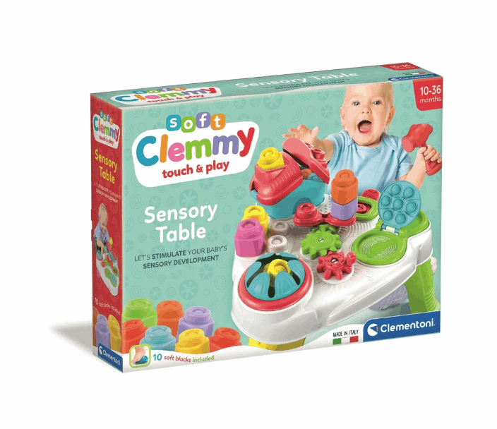 Clementoni Soft Clemmy Sensory Table Baby & Toddler