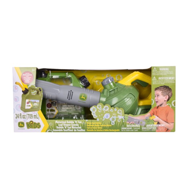 John Deere Bubble 'N' Fun Leaf Blower with Jerry Can