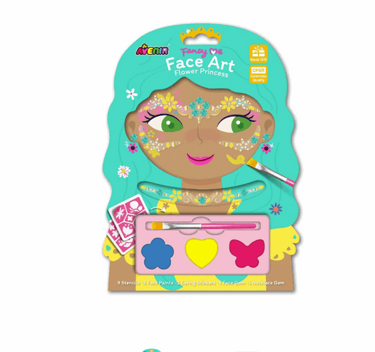 Avenir My Creative Face Art Kit Flower Princess face paint