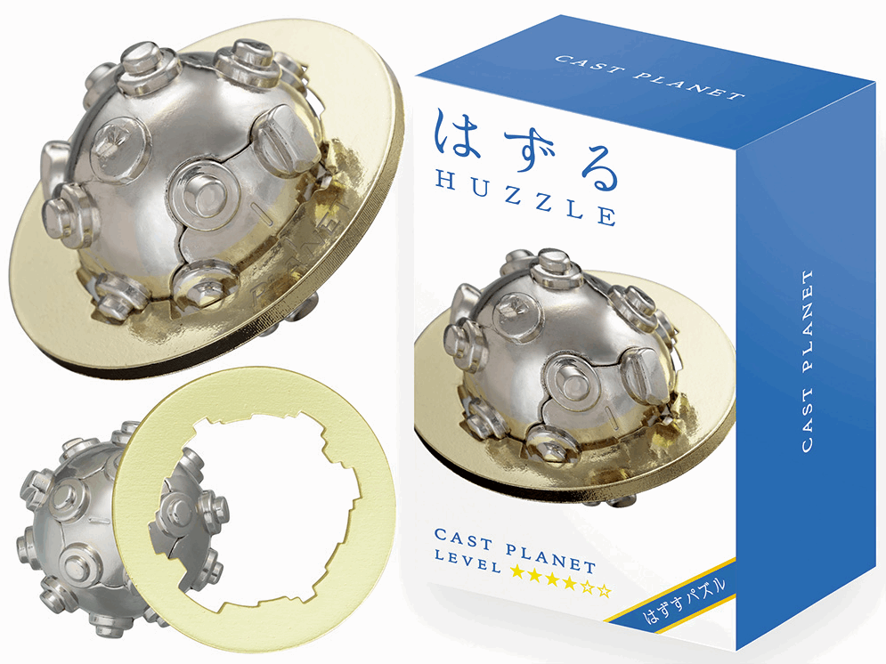 Hanayama Huzzle Planet L4 puzzles