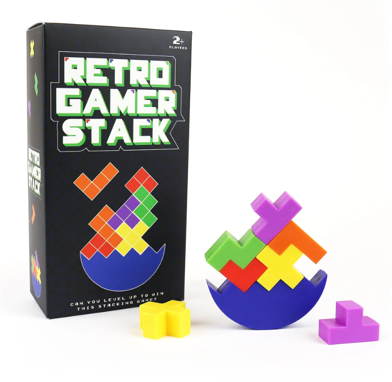 Retro Gamer Stacker Game