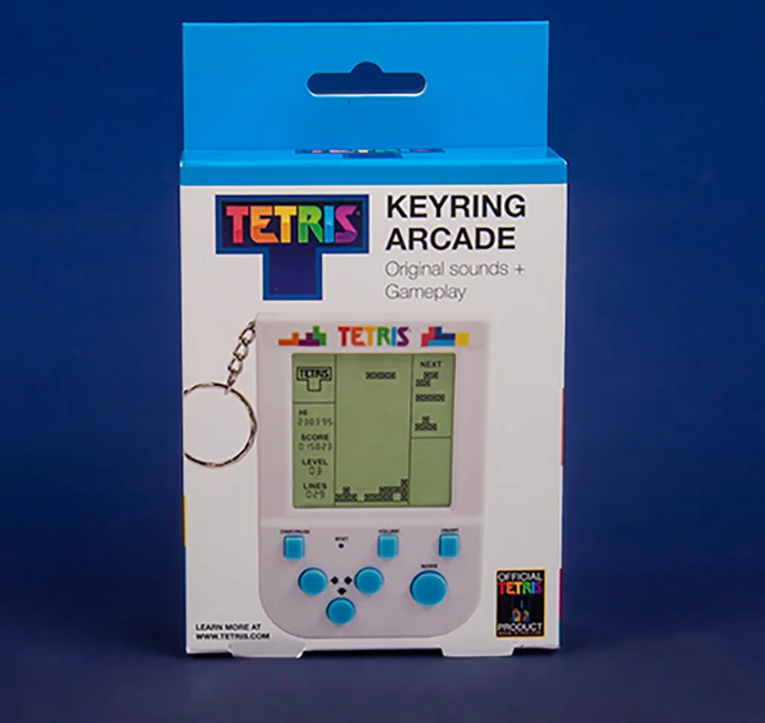 Tetris Keyring Aracade Game
