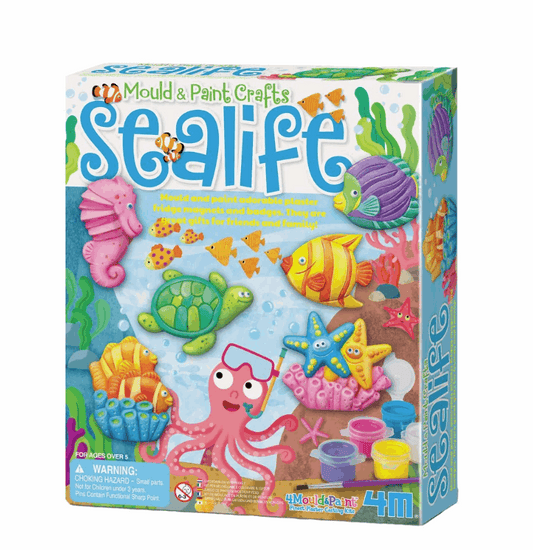 4M Mould & Paint Sealife Art & Craft