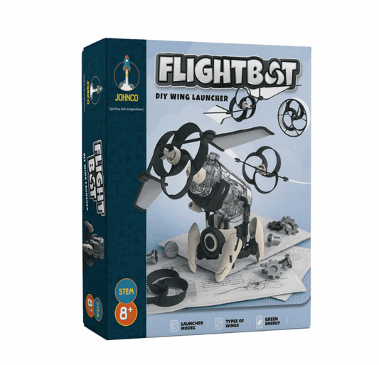 Johnco Flightbot DIY Wing Launcher Construction & Science