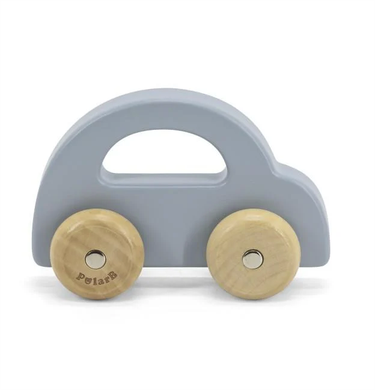 PolarB Wooden Car Blue toy vehicle