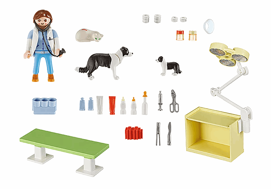 Playmobil Vet Visit Carry Case playset