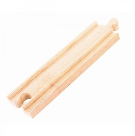 BigJigs Toys Rail Medium Straights 4pc Train