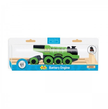 Load image into Gallery viewer, BigJigs Toys Rail Flying Scotman Battery Engine
