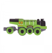 Load image into Gallery viewer, BigJigs Toys Rail Flying Scotman Battery Engine
