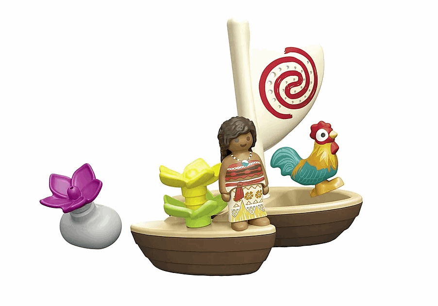 Playmobil Jr & Disney Moana's Sail Boat playset