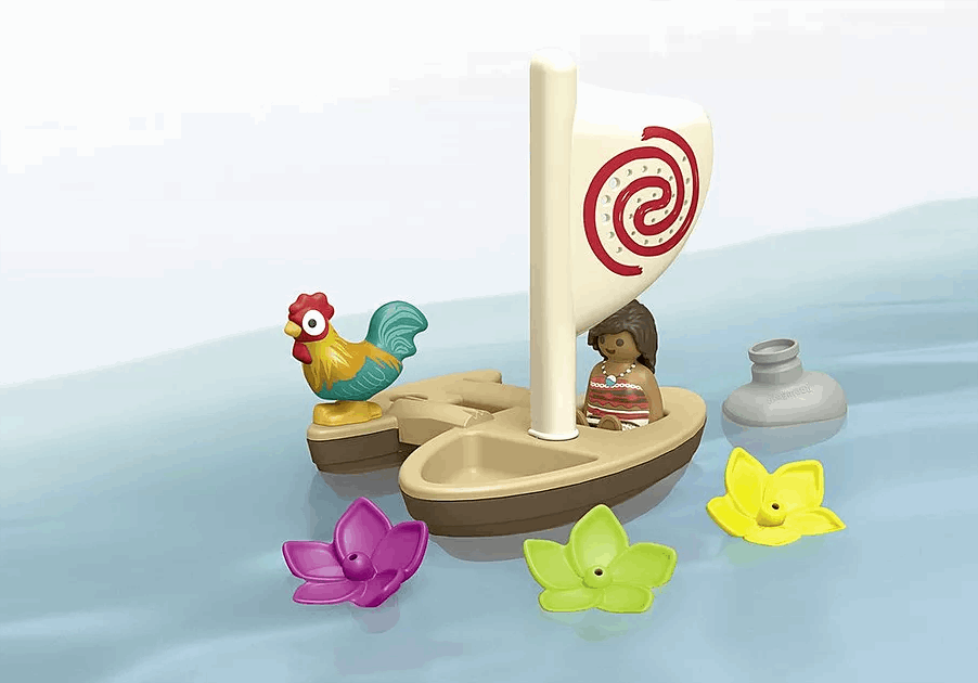 Playmobil Jr & Disney Moana's Sail Boat playset