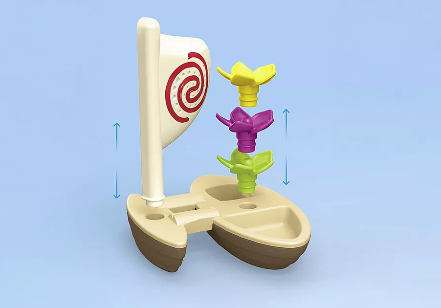 Playmobil Jr & Disney Moana's Sail Boat playset