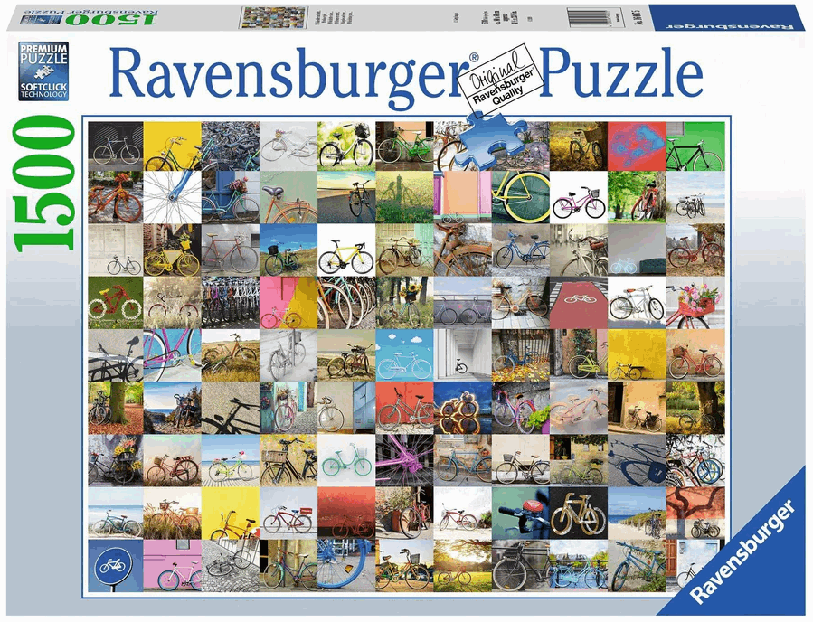 Ravensburger 99 Bicycles and more 1500pc Puzzle puzzle