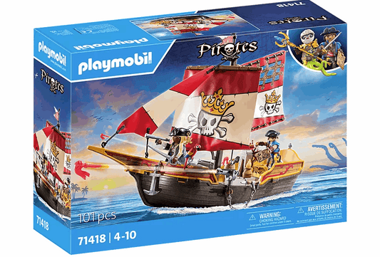 Playmobil Pirate Ship Small 71418 playset