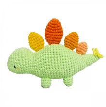 Load image into Gallery viewer, Bobi Craft Stegosaurus Soft Rattle
