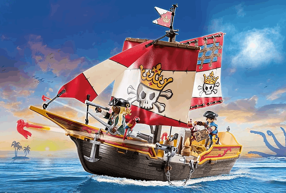 Playmobil Pirate Ship Small 71418 playset