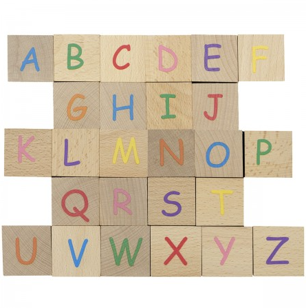 The Freckled Frog ABC Blocks Baby Toy