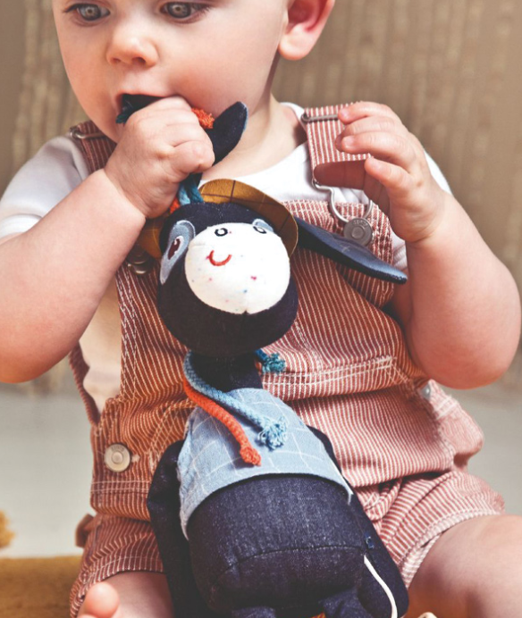 Lilliputiens Ignace Musical Cuddle Baby Activity Toys
