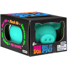 Load image into Gallery viewer, Schylling Nee Doh Dig&#39; It Pig
