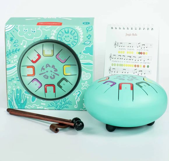 Tambu Tongue Drum Baby Teal Peal